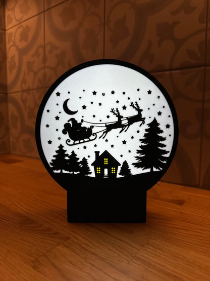 Kerst covertjes voor Ronde Lightbox