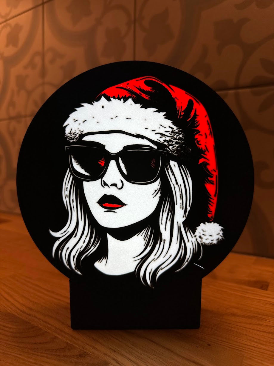 Kerst covertjes voor Ronde Lightbox