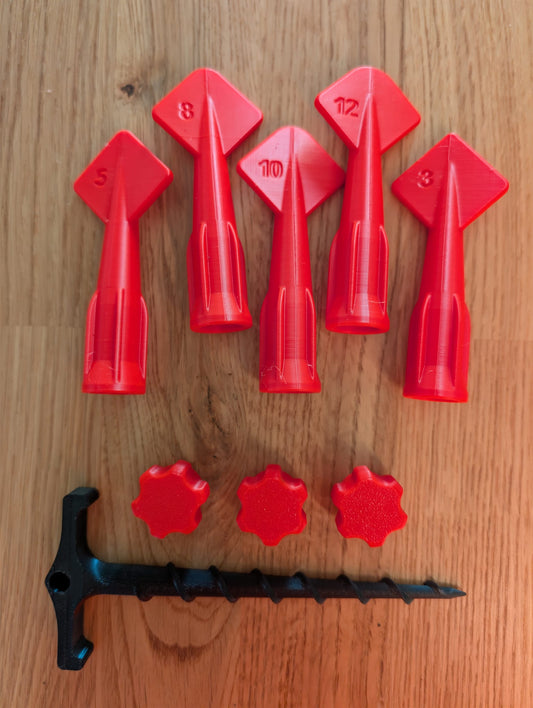 Set Handige kit/siliconen tools